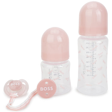 Mamilas biberones y chupones BOSS rosa para bebé